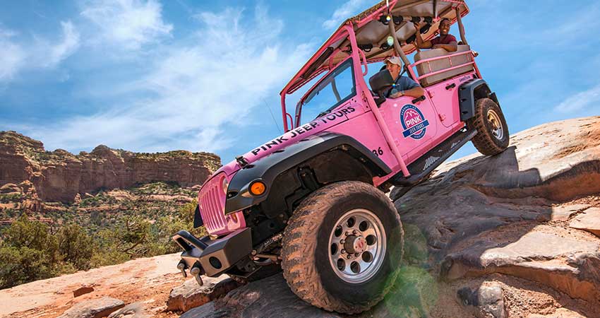 best time to do broken arrow pink jeep tour