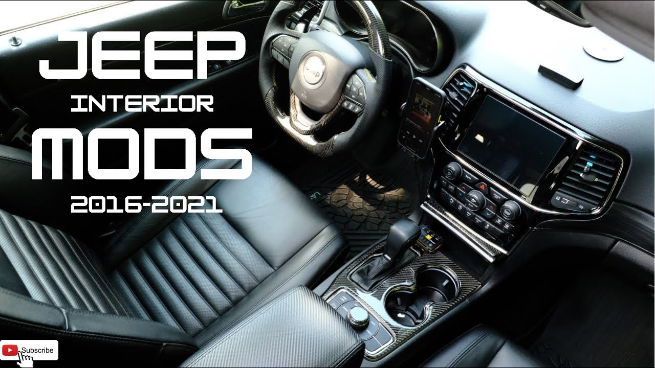 Jeep Grand Cherokee Interior Mods