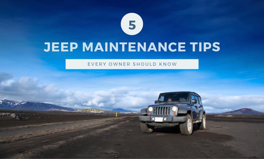 Jeep Maintenance Tips