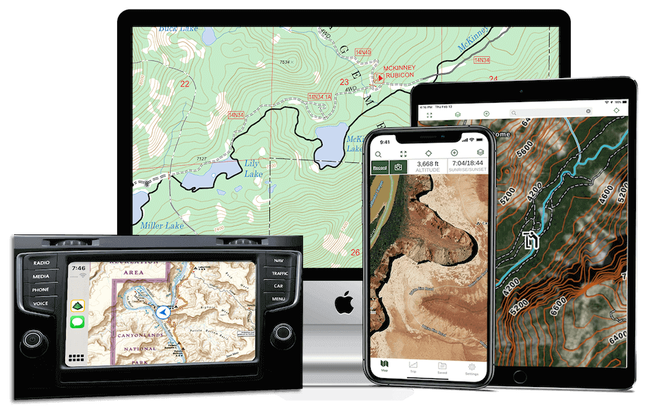 Jeep Trail Navigation Apps