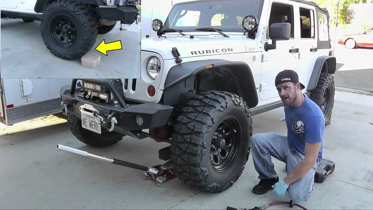 Jeep Wrangler Brake Pad Replacement