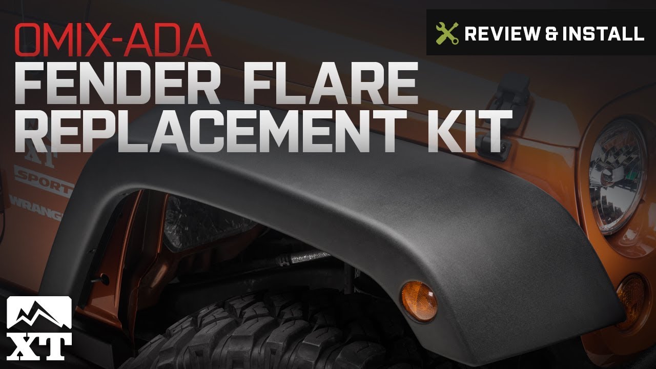 Jeep Wrangler Fender Flares Installation